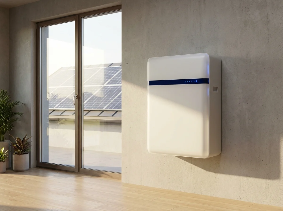 Domowy magazyn energii litowo-jonowy przy instalacji fotowoltaicznej