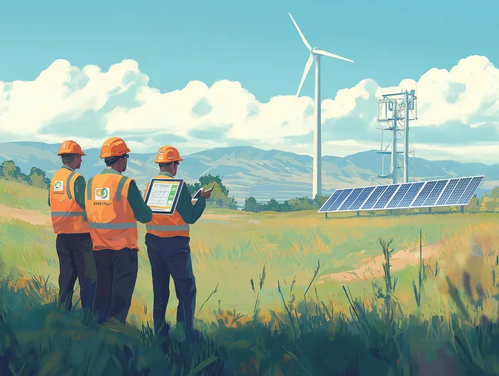 Gospodarstwo rolne z instalacją fotowoltaiczną i małymi turbinami wiatrowymi, program Energia dla Wsi