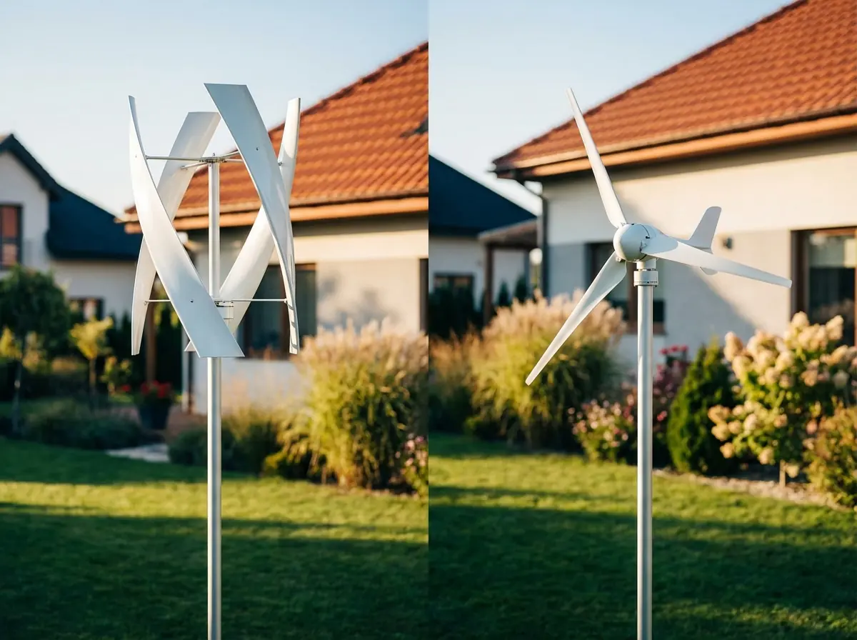 Przydomowa turbina wiatrowa: pozioma czy pionowa?