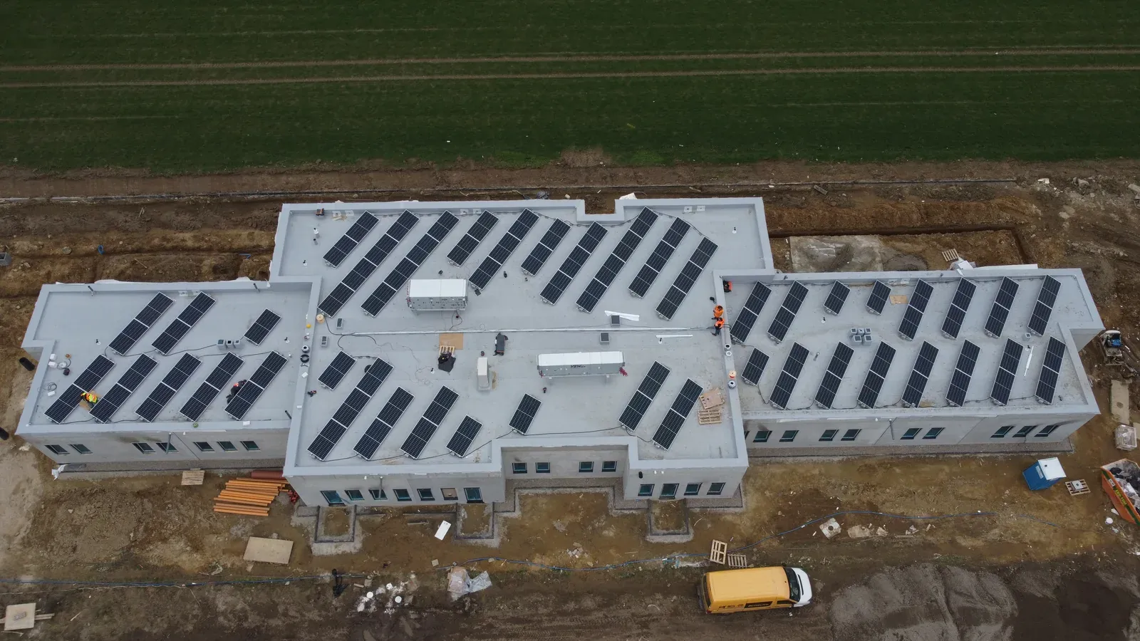 40 kWp commercial solar PV installation at a resort in Swarzędz